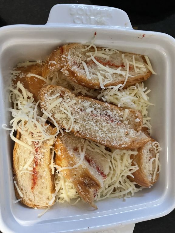 Sprinkle with cheese