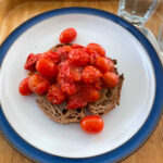Tomatoes on toast